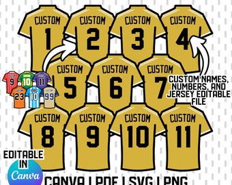 Custom Soccer Team Digital File, Soccer Canva Editable, Soccer Jersey SVG, Custom Soccer File, Custom Soccer PNG, Soccer Digital Download