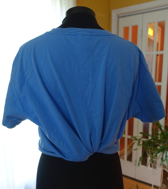 1990s Eeyore Blue T-Shirt / Disney Store - image 5