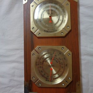 Vintage Bulova Indoor Weather Station (C1813)