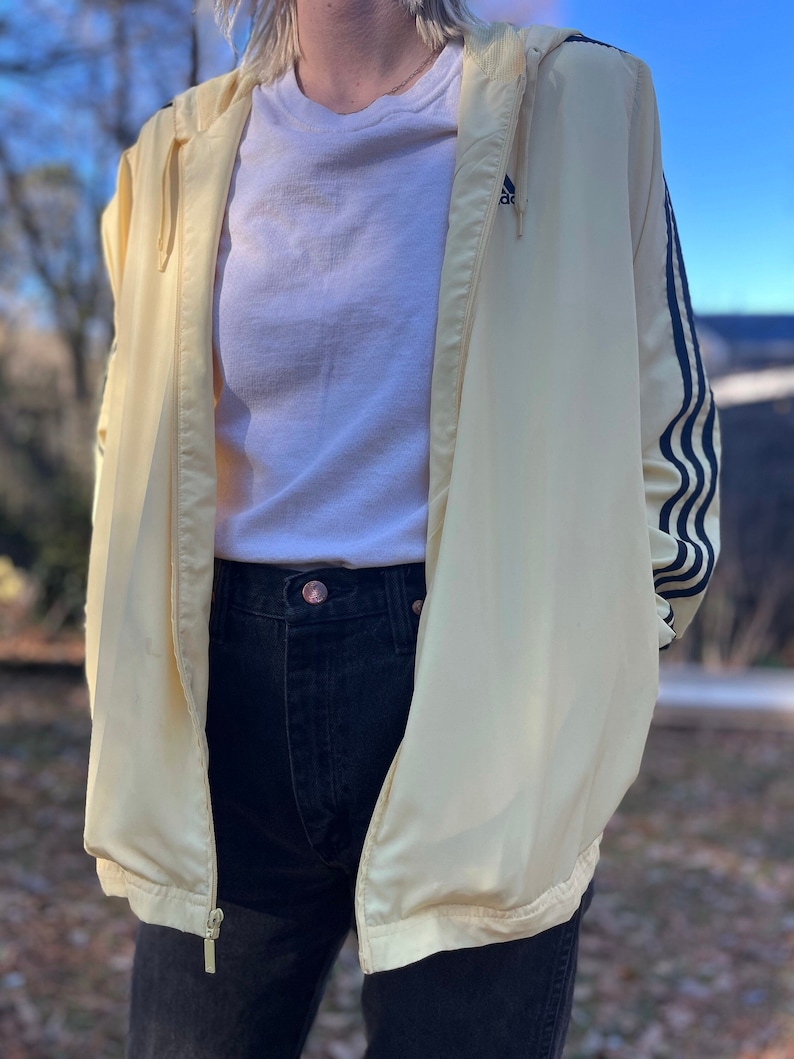 Vintage Adidas 3-Stripe Track Jacket image 1