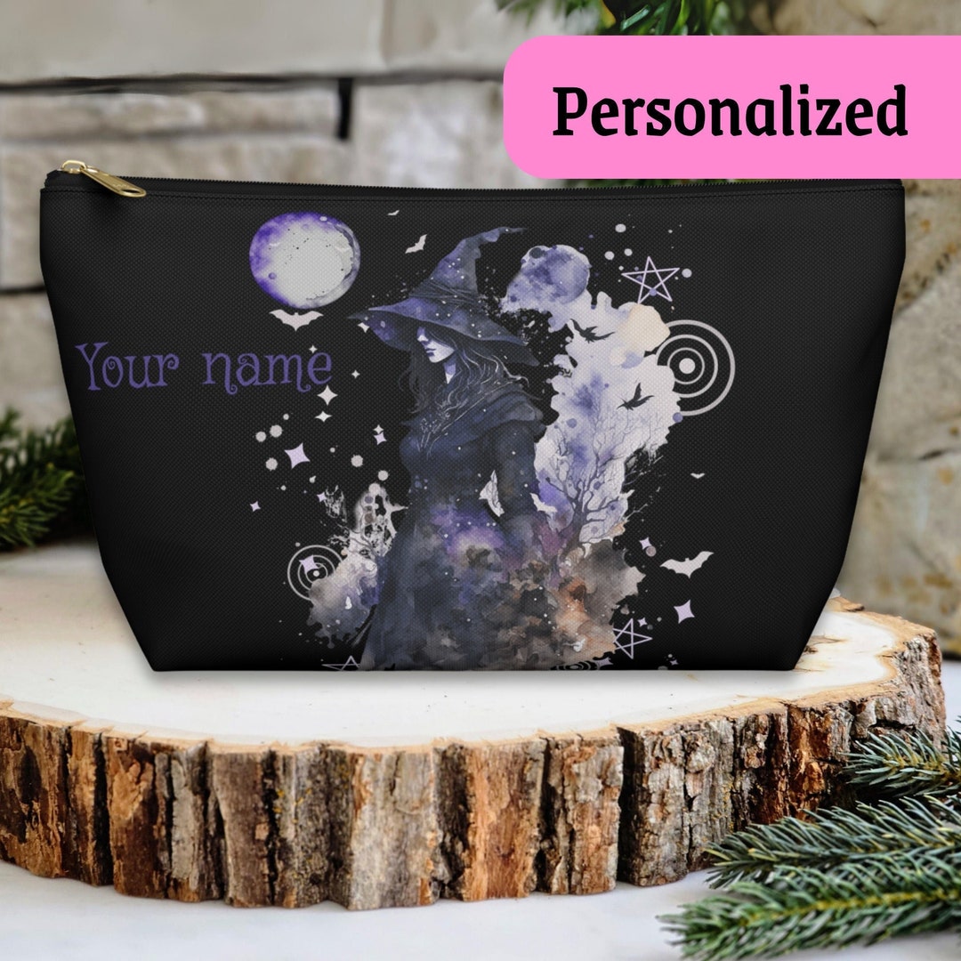 MEIKIUP Witch Musical Inspired Crossbody Bag — Mini Bag For Fans, Canvas With Marble Print, Water-Resistant