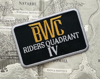 Dragon Rider Embroidered Patch