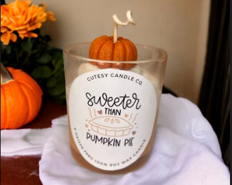 Pumpkin Pie Soy Candle