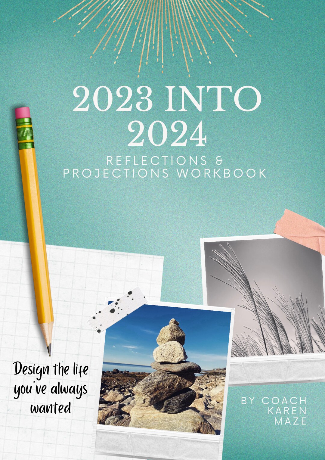 Reflect & Project Workbook: Looking Back on 2023 to Envision 2024 - Etsy