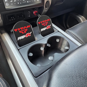 Nissan Titan Wireless Charging Phone Holder - Cup Holder - Storage Bin - Smooth Finish