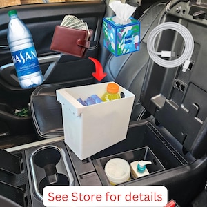 Nissan Titan Center Console Storage Bin (2016-2024)