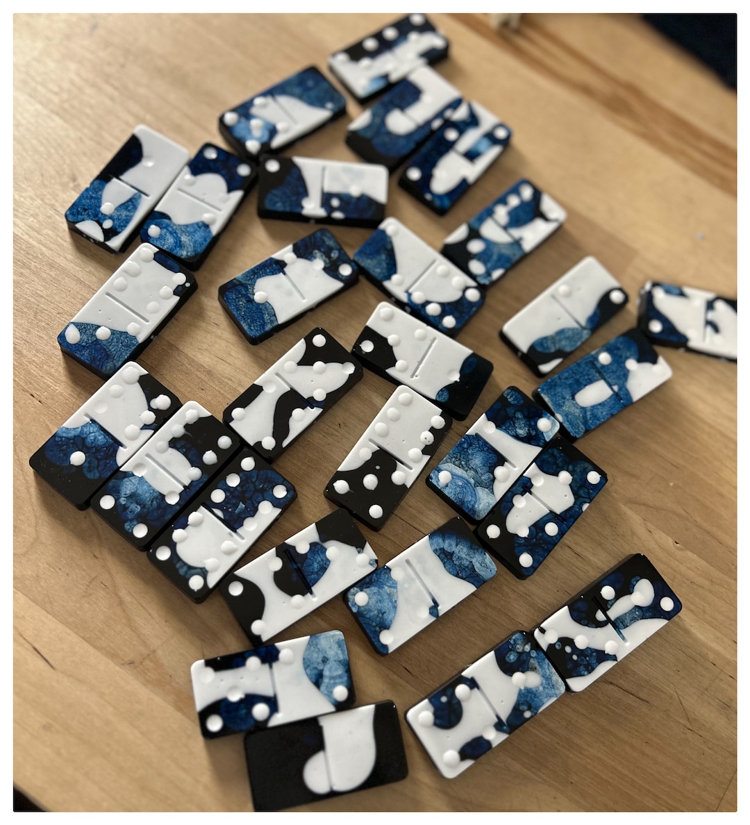 Epoxy Resin Dominos / Dominos Etsy