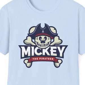 Mickey the Pirateer Disney Vacation Shirt Unisex Softstyle T-Shirt