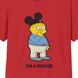 I&#39;m a Mouse - Ralph Wiggum-T-shirt heren en dames