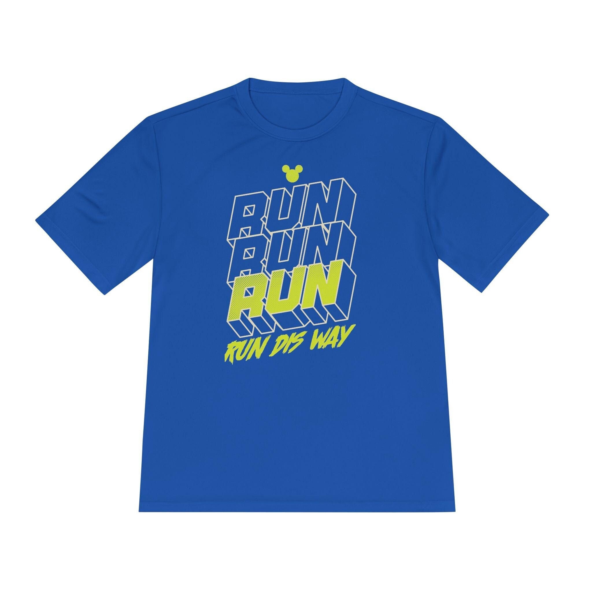 Run Magic Kingdom Disney RunMarathon Jogging Laufen Disney Magie Unisex Feuchtigkeitsableitendes T-Shirt