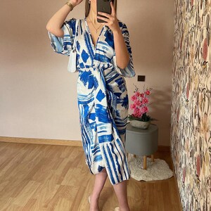 Robe bleue image 3