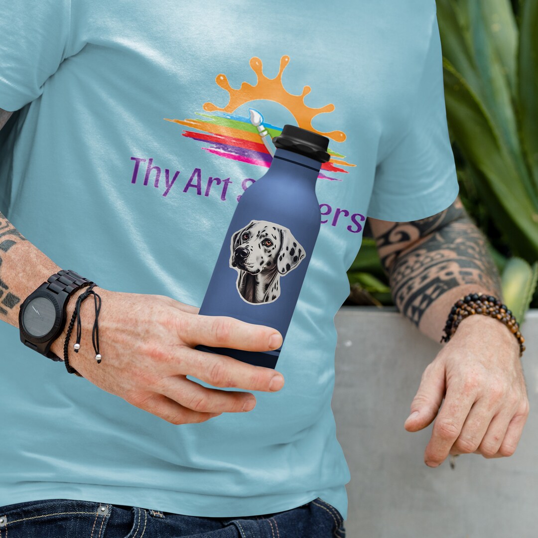 Dalmatian Sticker Dalmatian Decal Dalmatian Dog Dalmatian Etsy