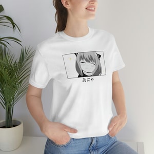 Cute Anya Meme Face Spy X Family Anime Unisex T-Shirt – Teepital – Everyday  New Aesthetic Designs