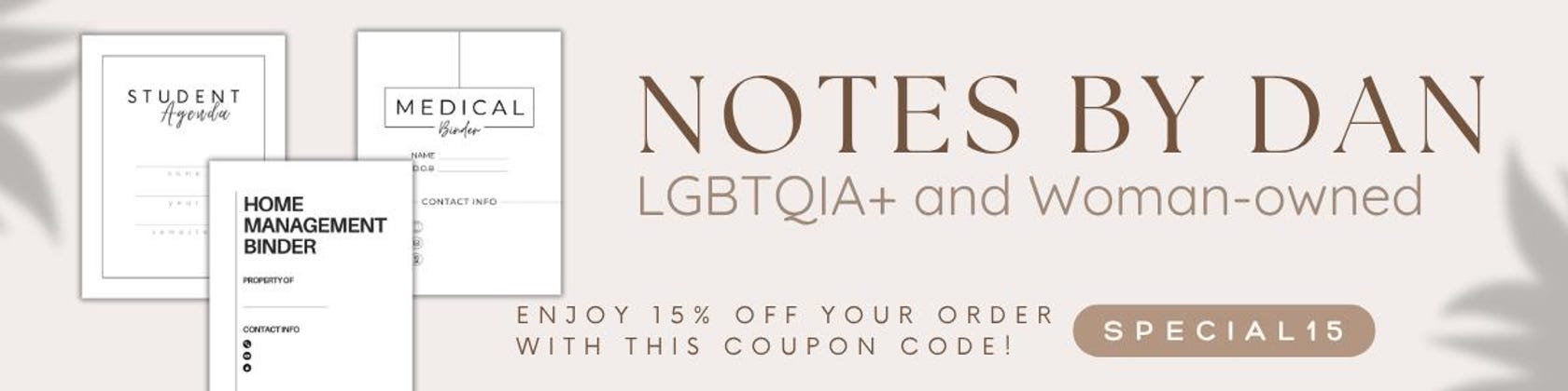 NotesbyDan - Etsy