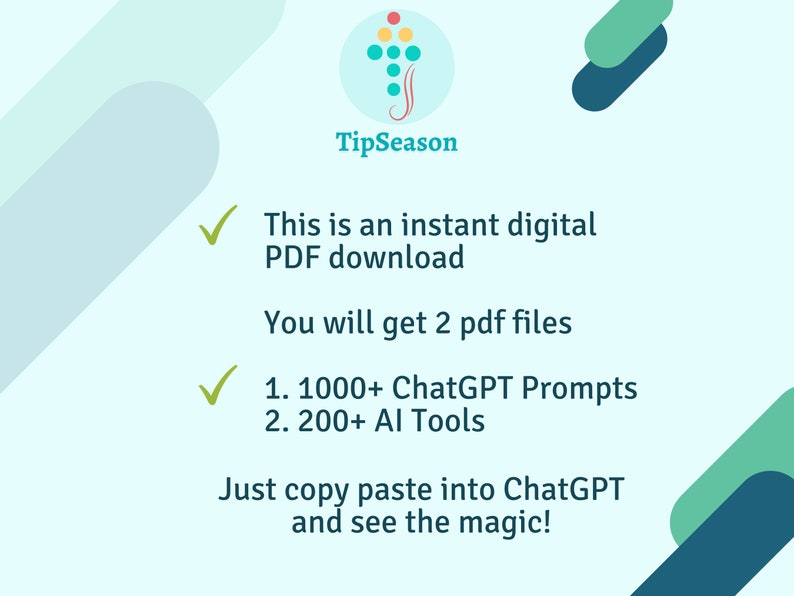 1000 ChatGPT Prompts 200 AI Tools High quality Chat GPT prompts email marketing, business, finance, copyright, social media, stocks image 5