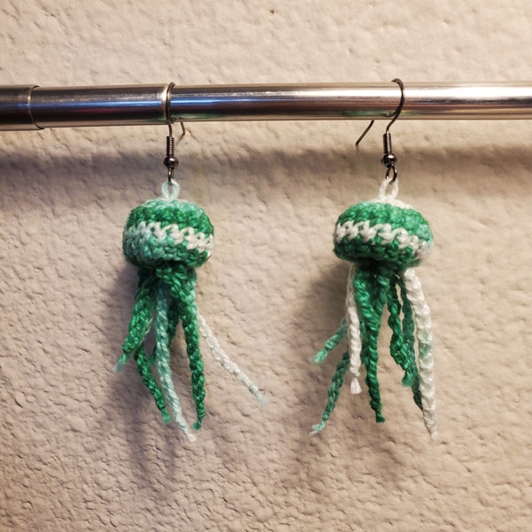 Jellyfish Earrings Etsy