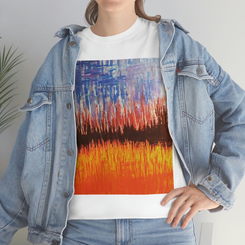 FIRE Wearable Abstract Art Etsy