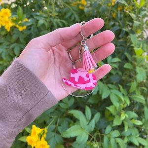 Cowboy hat keychain