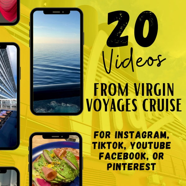 Virgin Voyages Cruise Travel Agent Social Media, Cruise Travel Agent Social Media, Cruise IG Reels & TikTok