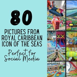 RC Icon of the Seas Pictures for Travel Agent Social Media + RC Cruise Pictures