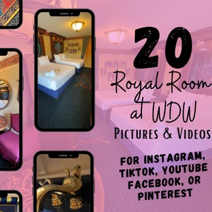 WDW Royal Room Social Media Posts, WDW Hotels Social Media Posts, WDW Travel Agent, and Travel Agent Template