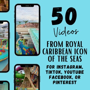 RC Icon Videos for Social Media, Travel Agent Cruise Social Media, Travel Agent, and Travel Agent Template