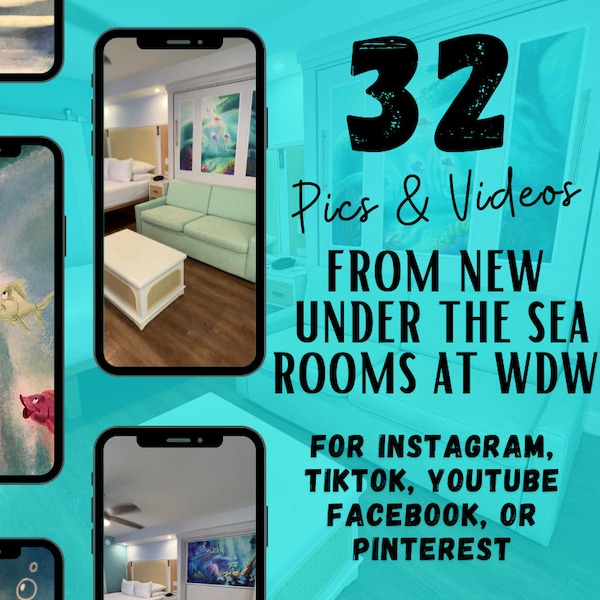 32 Pics & Videos WDW Under the Seas Rooms at Caribbean Beach, Travel Agent Social Media, Travel Agent Social Media