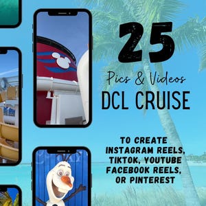 DCL Cruise Social Media Posts, DCL Travel Agent, and Travel Agent Template