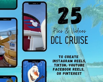 DCL Cruise Social Media Posts, Travel Agent Template (Canva)