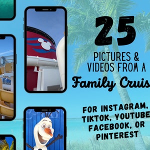 Cruise Social Media Posts, DCL Travel Agent, and Travel Agent Template