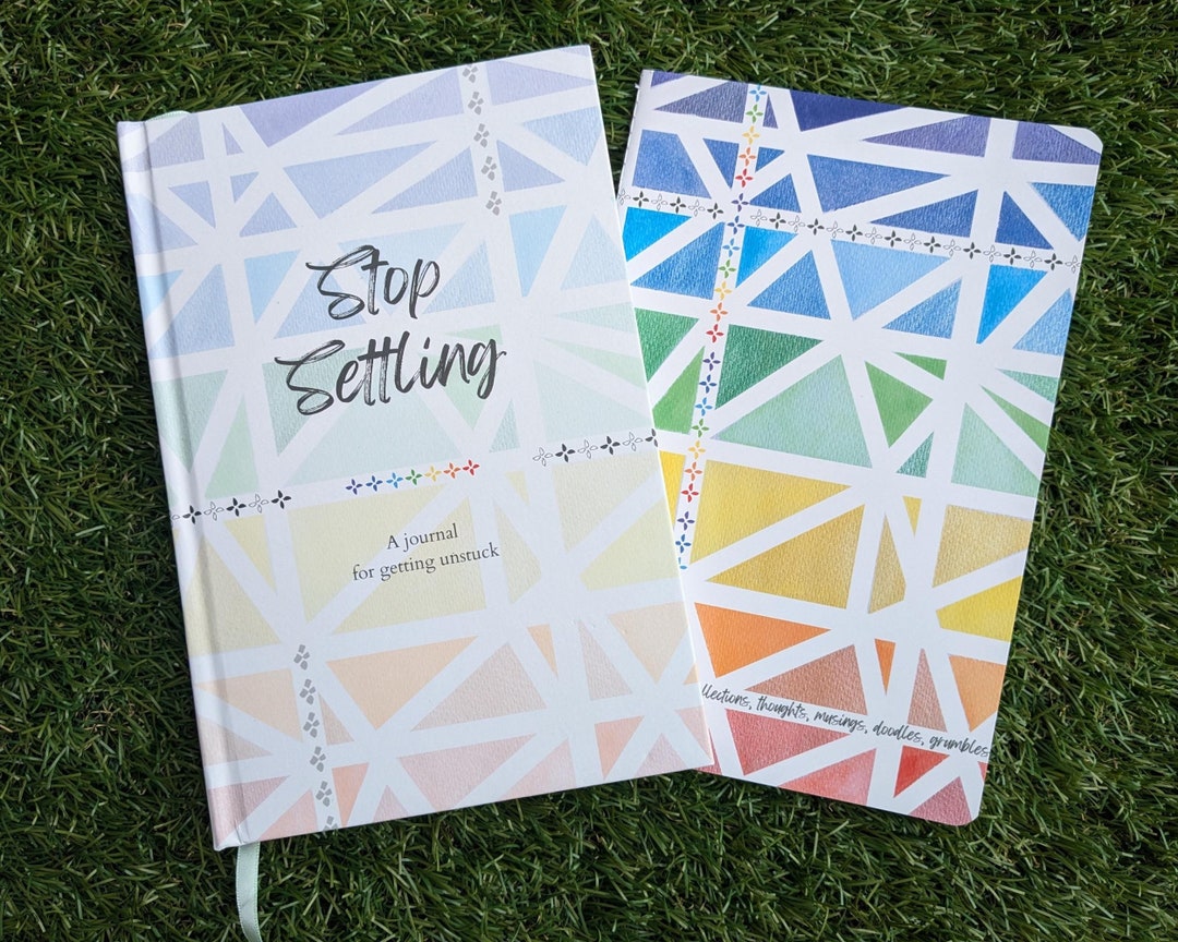 Self Reflection Journal & Notebook Set: Guided Prompts, Chakra Colors ...