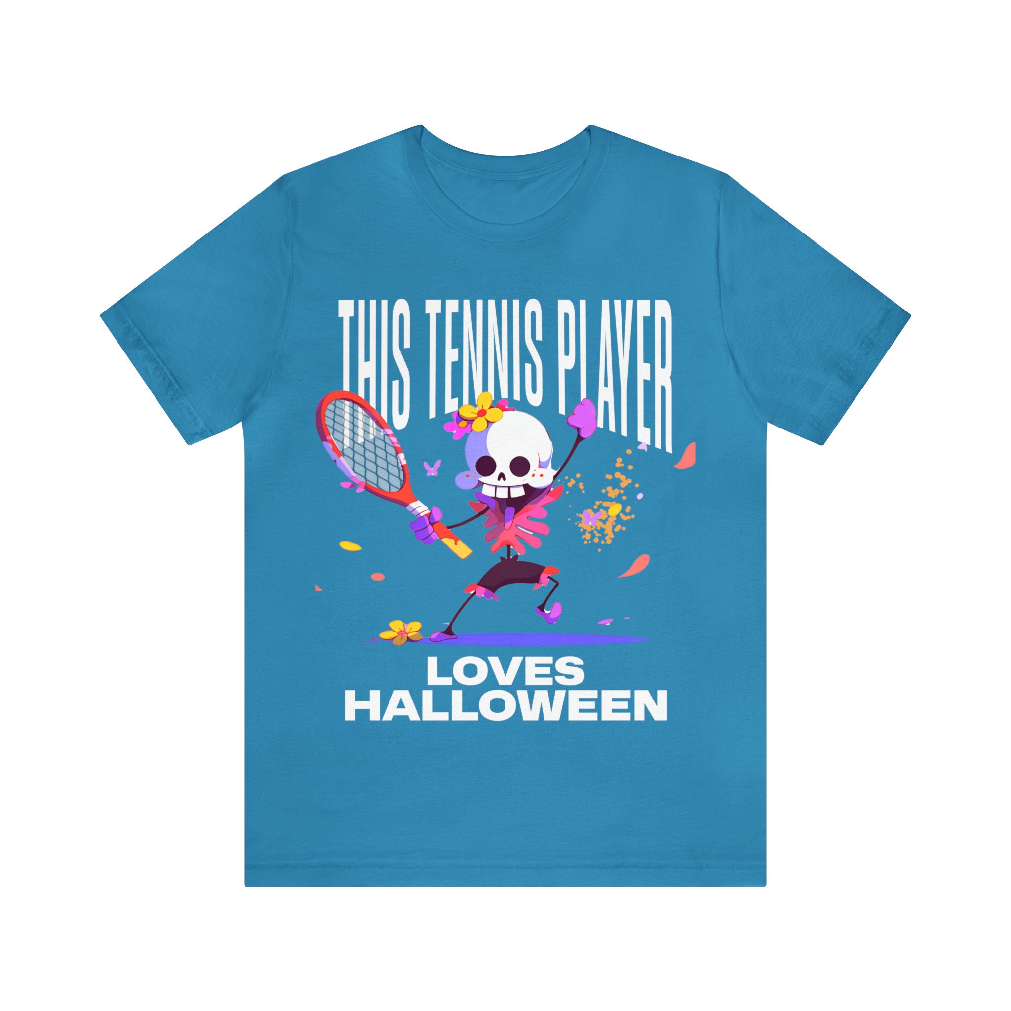 Discover Tennis lovers tshirt Gift - Halloween Gift for Tennis Loves Halloween - Unisex Jersey Short Sleeve Tee