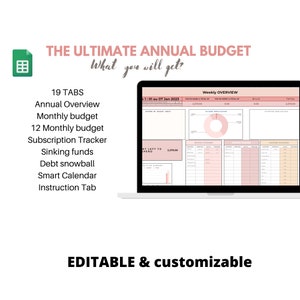 Digital Finance Planner, Budget Planner, Finance Tracker, Budget Template, Portrait Financial Planner, iPad Undated Budget Planner