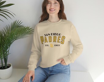 San Diego Padres Crewneck, Padres Baseball, LFGSD, Game Day Shirt, Padres Shirt, Vintage Padres Sweatshirt, Baseball is Life