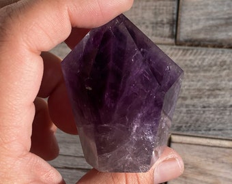 Amethyst Turm | Aus Brasilien | Mit Phantom
