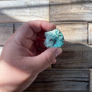 Chrysocolla Rough Stone | From México | Small Chrysocolla Raw Stone