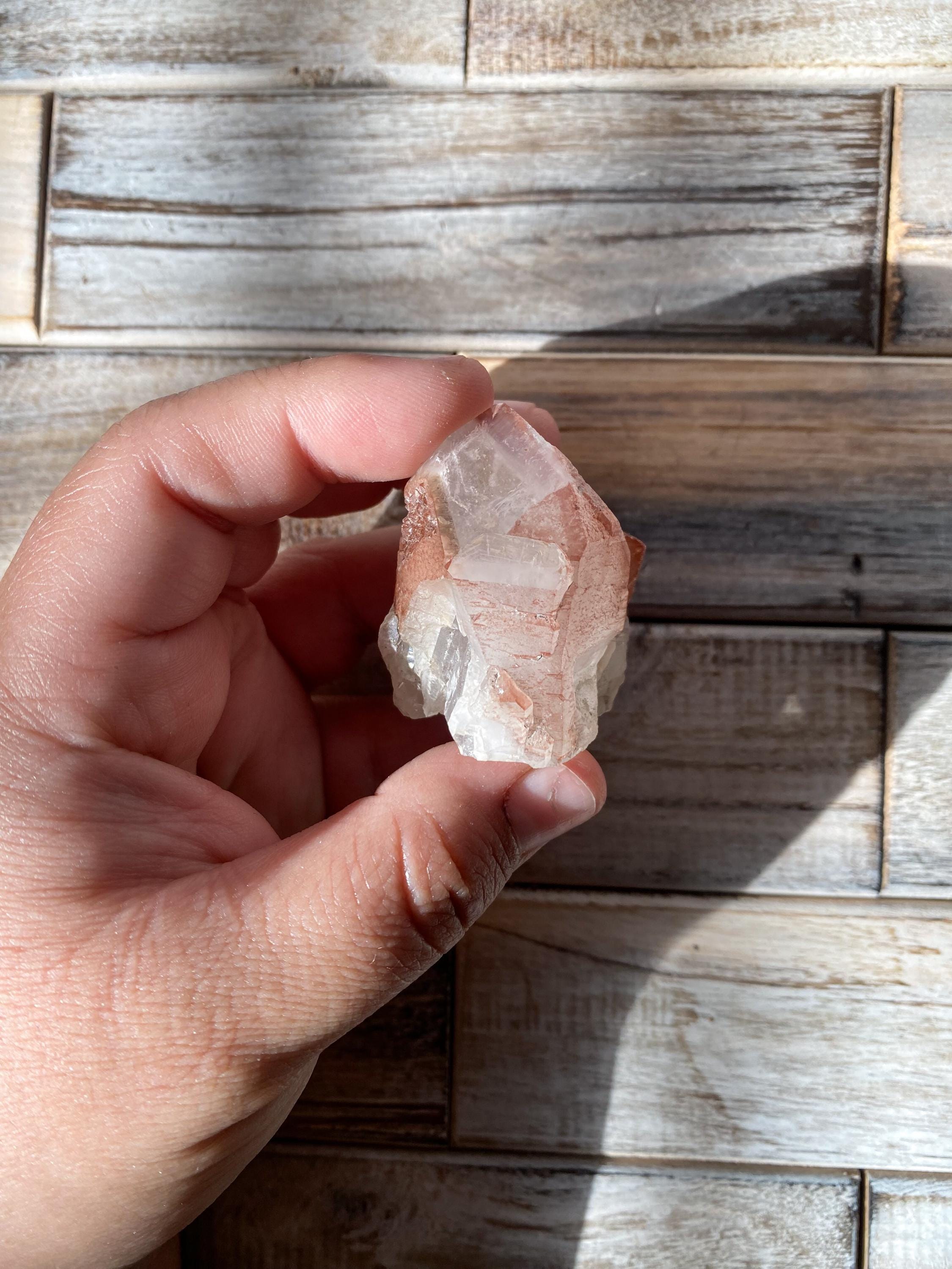 ピンクリチウムクォーツクラスター | ブラジル産 | カットベース