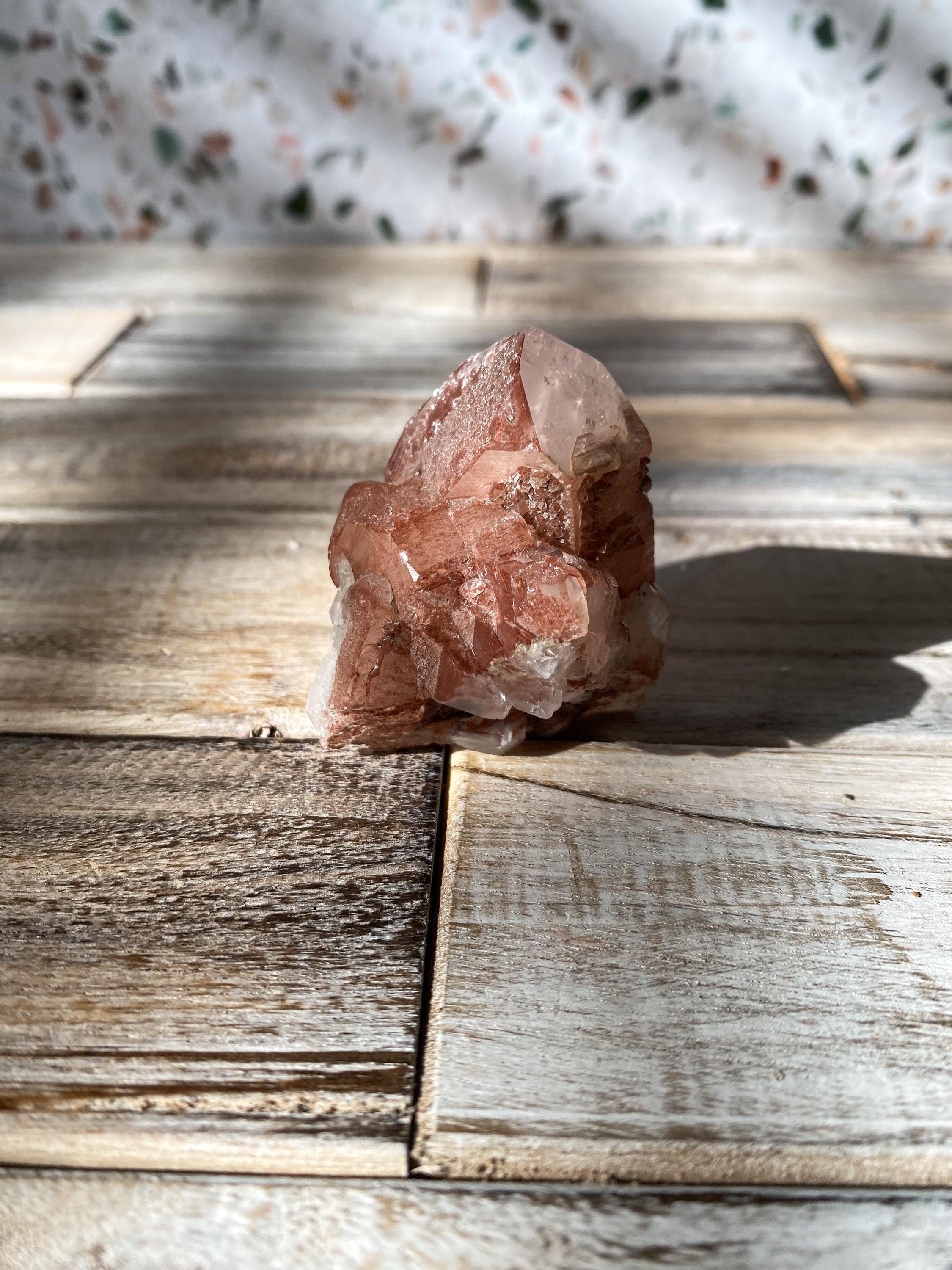 ピンクリチウムクォーツクラスター | ブラジル産 | カットベース