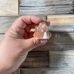 Pink Lithium Quartz | From Brazil | Small Pink Lithium Quartz Cluster