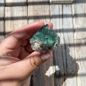 Green Fluorite | UK Fluorite | Diana Maria Mine | Small Green Fluorite Specimen | UV Reactive