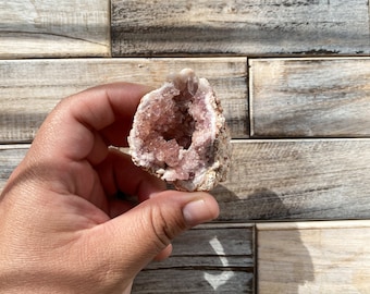 Pink Amethyst Geode | Aus Argentinien