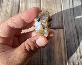 Anorthoklas Exemplar| Mondstein | Aus Mexiko | Mondstein Feldspat | Kristallisierter Mondstein