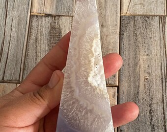 Druzy Achat Obelisk | Aus Brasilien