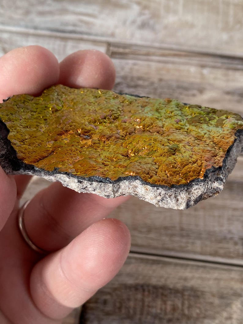 Turgite With Botryoidal Formations| From México | Iridescent Hematite ...