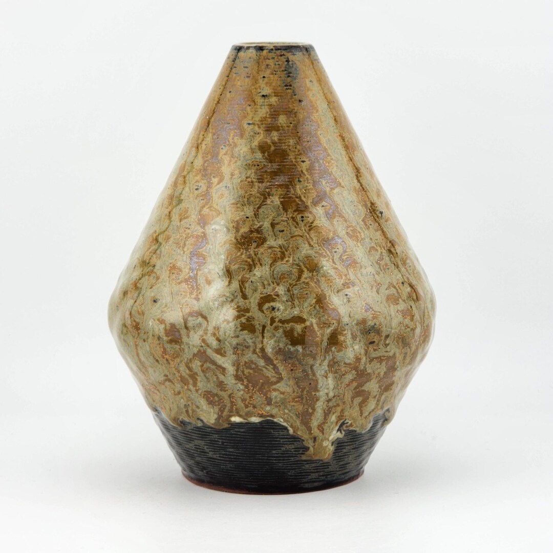 Uttermost Ripple Vase Amber Ripple Bud Vase - Etsy