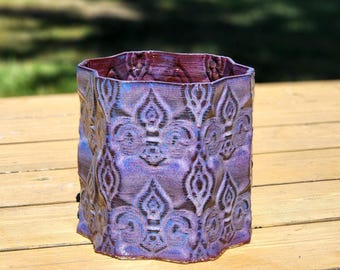 Plum Emblem Planter