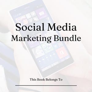 Social Media Marketing Bundle  |The Ultimate Content Creation & Branding Toolkit for Small Businesses, Entrepreneurs and Content Creators