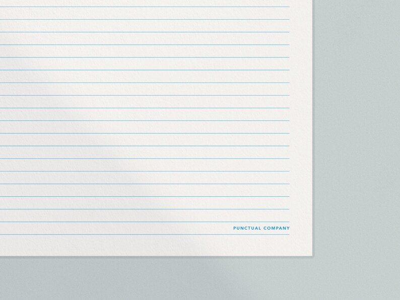 Printable Lined Paper Digital Notebook Paper iPad Back to School