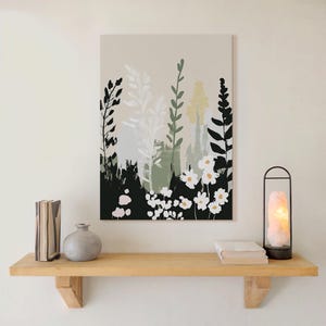 Vintage Floral Painting Printable - Rustic Cottagecore Wall Art, Earthy Botanical Decor, Spring Summer Flower Art, Digital Download 26