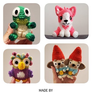 PDFs ONLY - Heeler&#39;s Toys crochet pattern bundle I